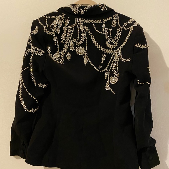 L’agence bejeweled black blazer - Picture 4 of 4